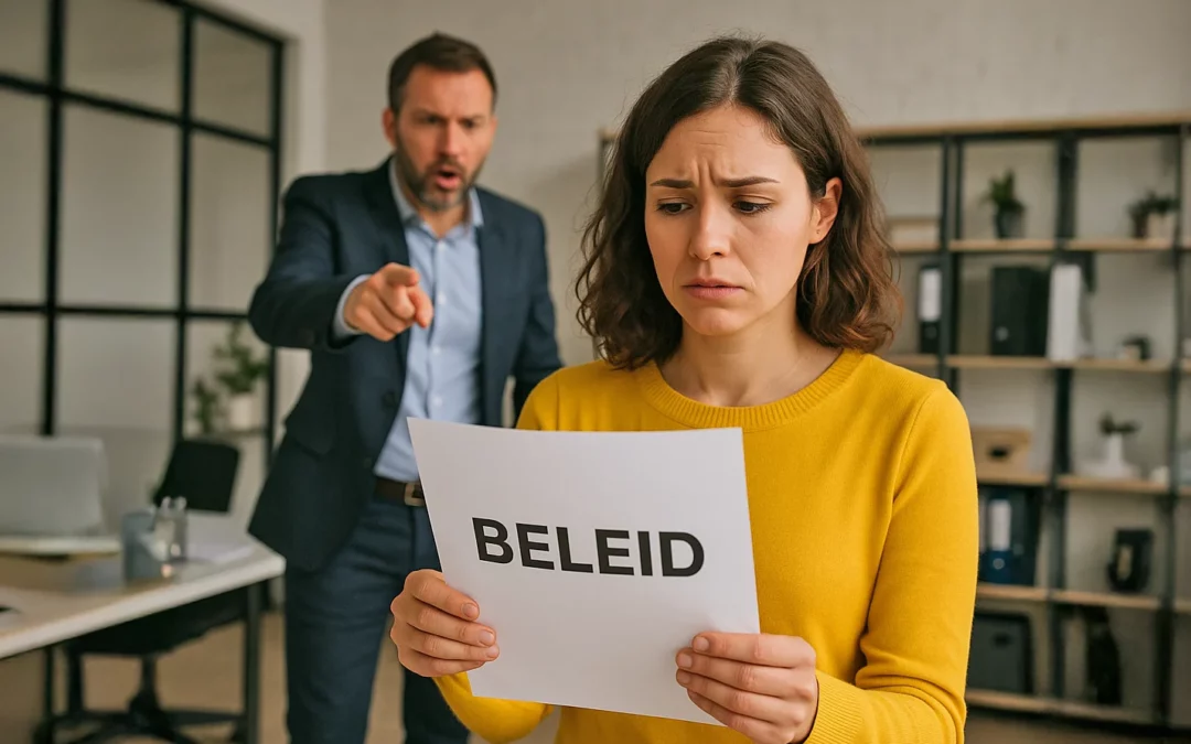 Beleid dat op papier leeft, maar niet op de werkvloer